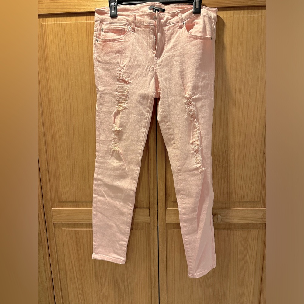 Forever 21 Pink Jean Capris